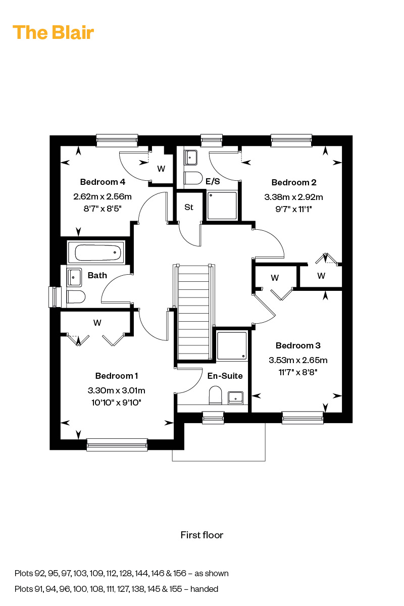 108, Off Old Craighall Road, Millerhill, Eh22 1Gt floorplan
