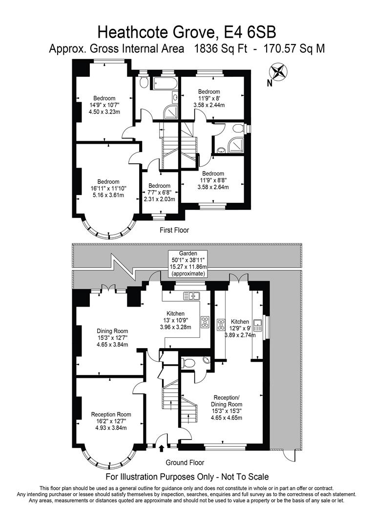 Heathcote Grove, London E4, 5 bedroom semidetached house for sale