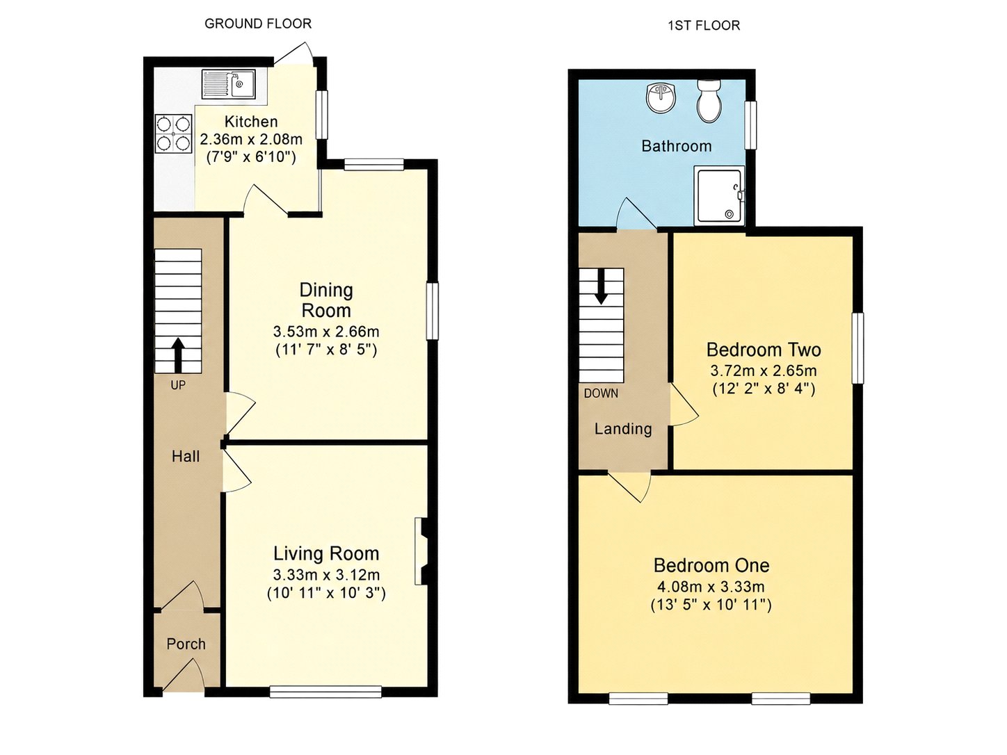 43 Wilder Road, Ilfracombe Devon, Devon floorplan