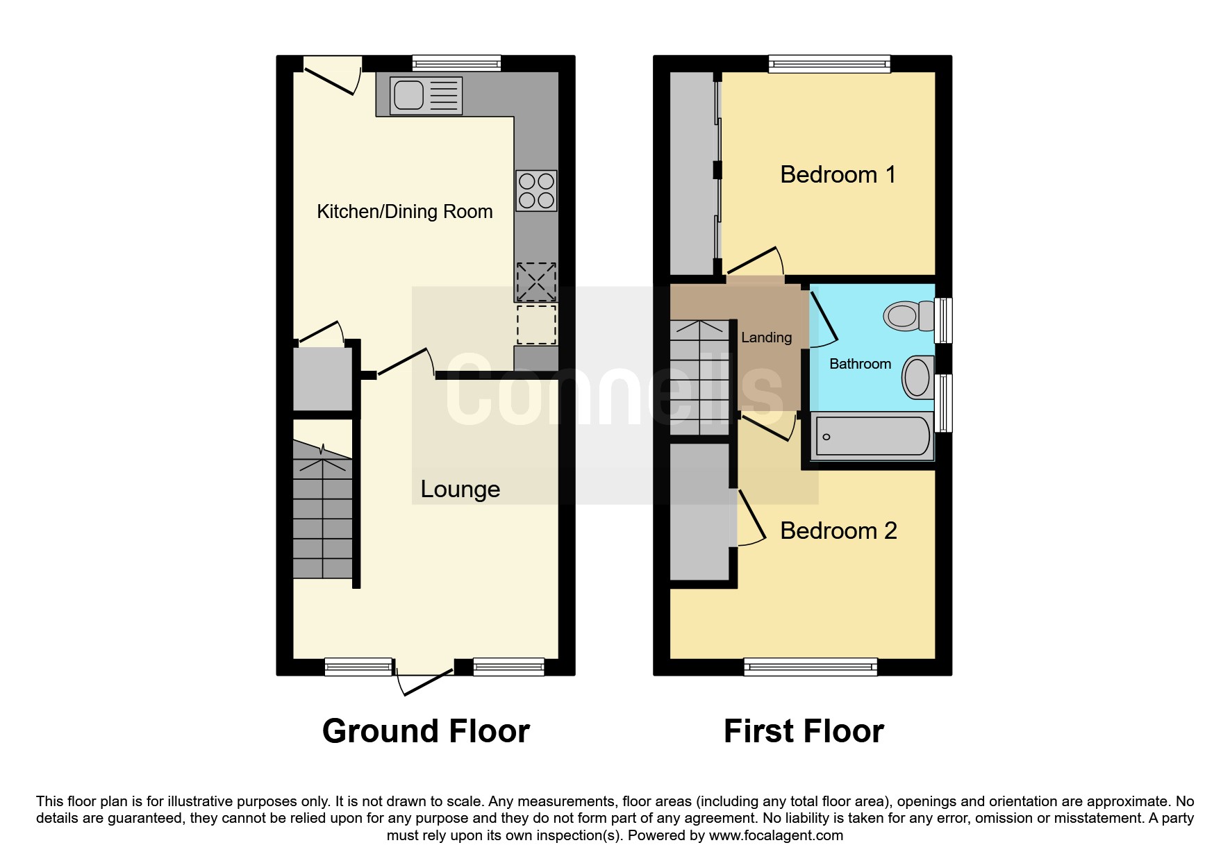 9, Beane Walk, Stevenage floorplan