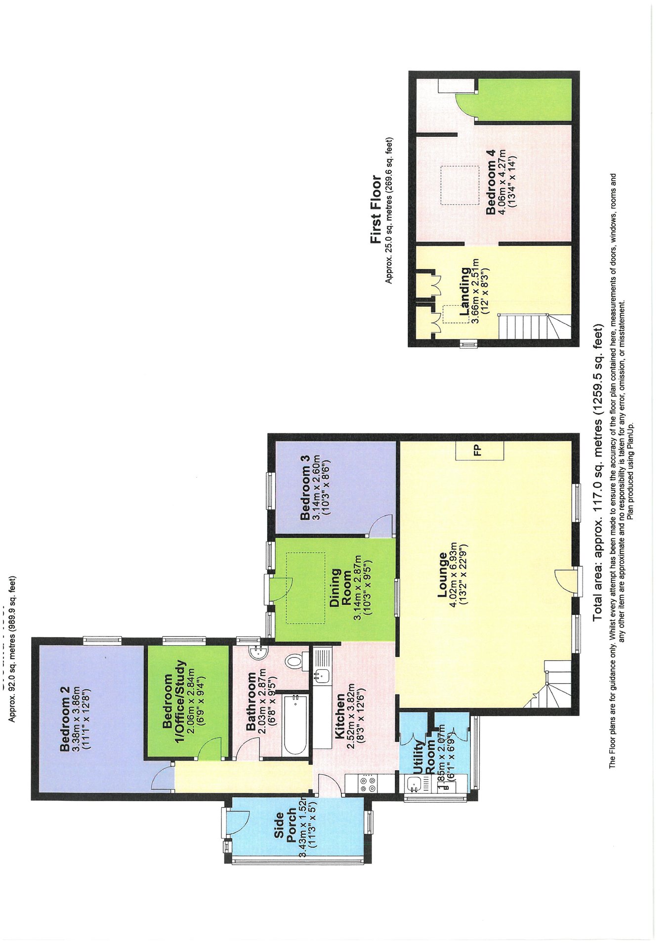Glandwr, Pentrecwrt, Llandysul floorplan