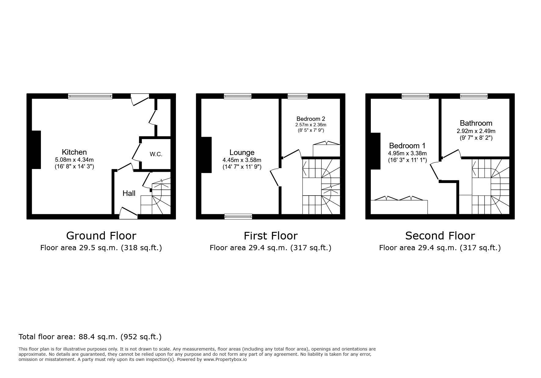 6, East Mill, Morpeth floorplan