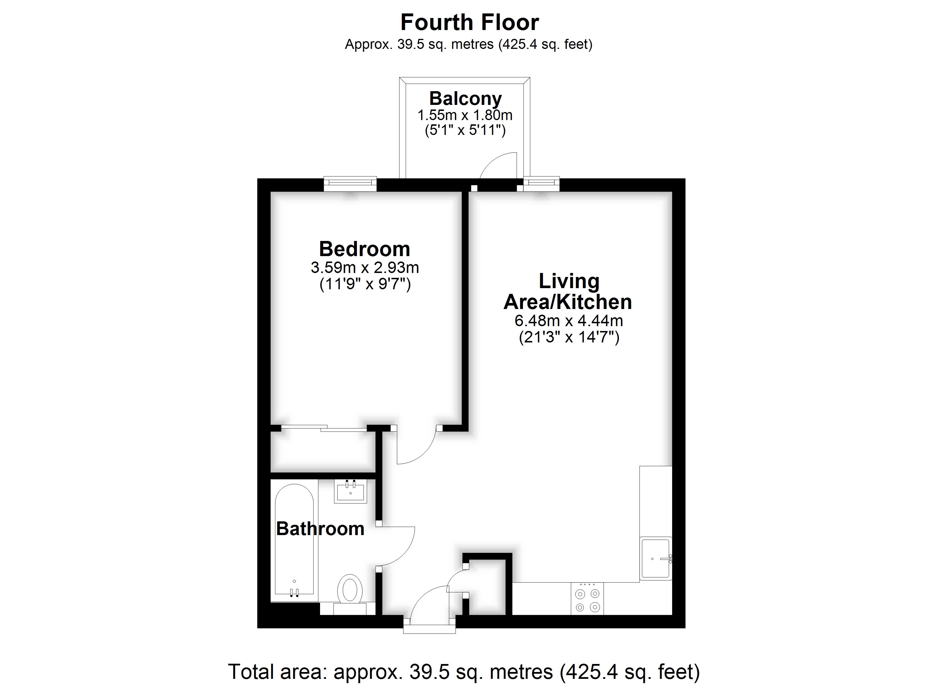 1 Bedrooms Flat for sale in Arboretum Place, Barking IG11
