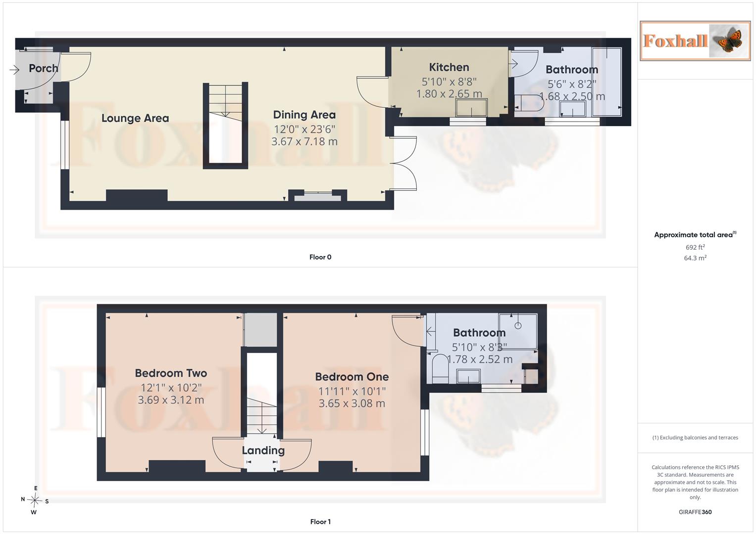 278, Spring Road, Ipswich floorplan