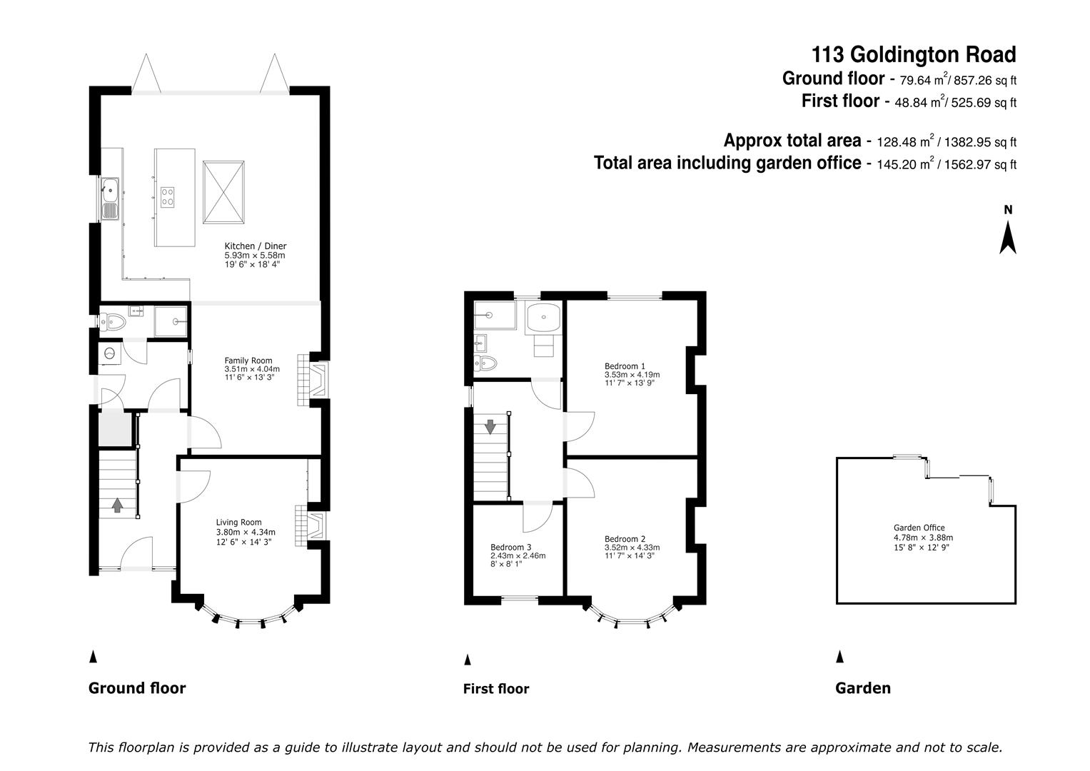 Goldington Road, Bedford floorplan