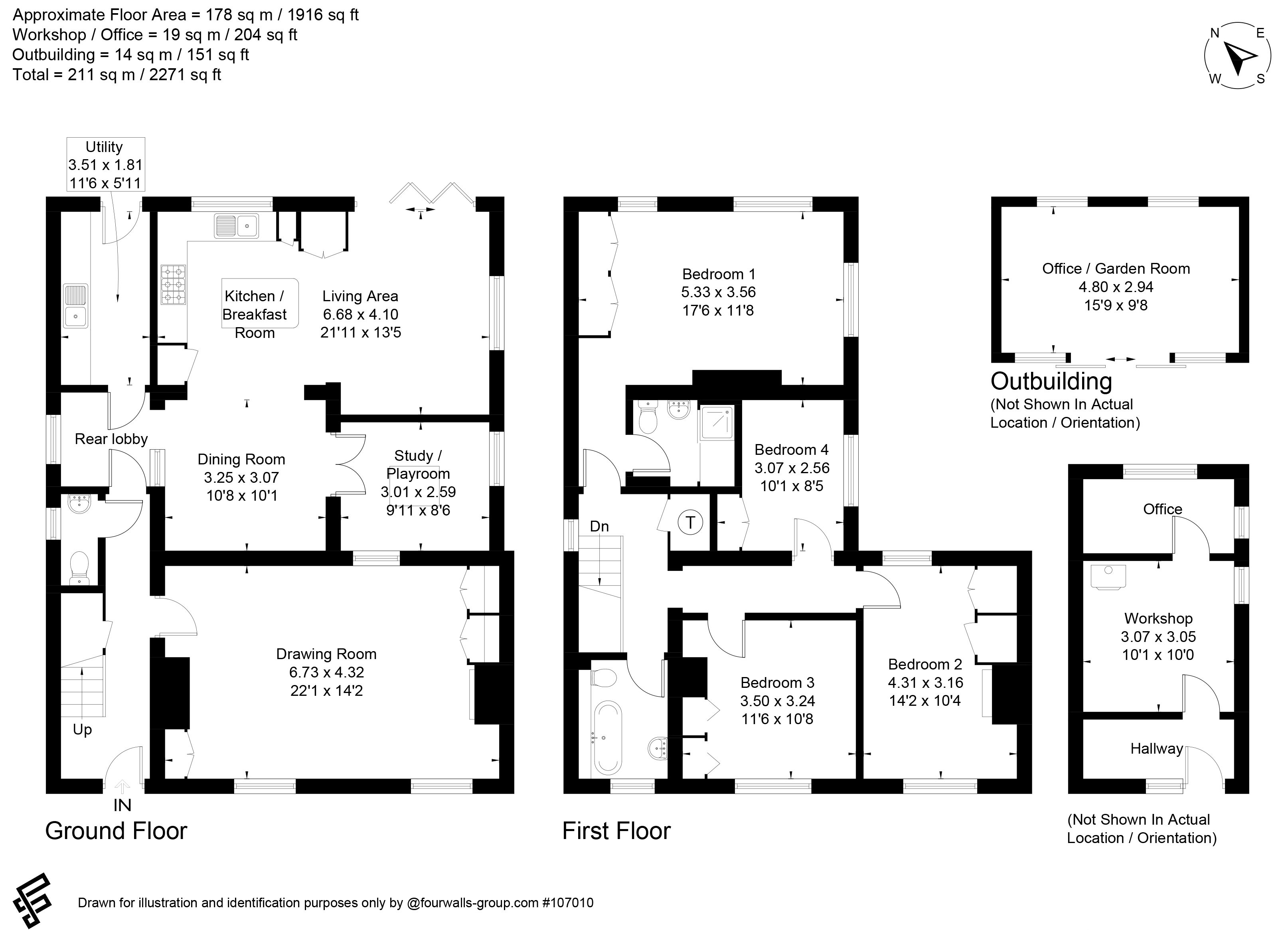 Westwood,, Redenham, Hampshire floorplan
