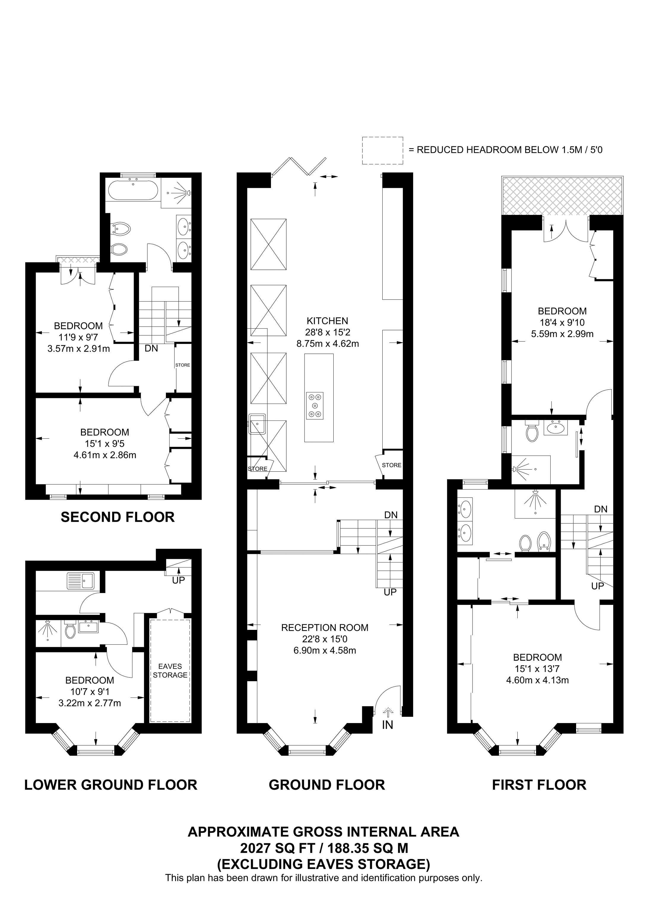 Ashcombe Street, South Park floorplan
