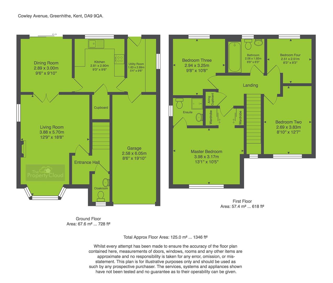 4 Bedrooms Detached house for sale in Cowley Avenue, Greenhithe DA9