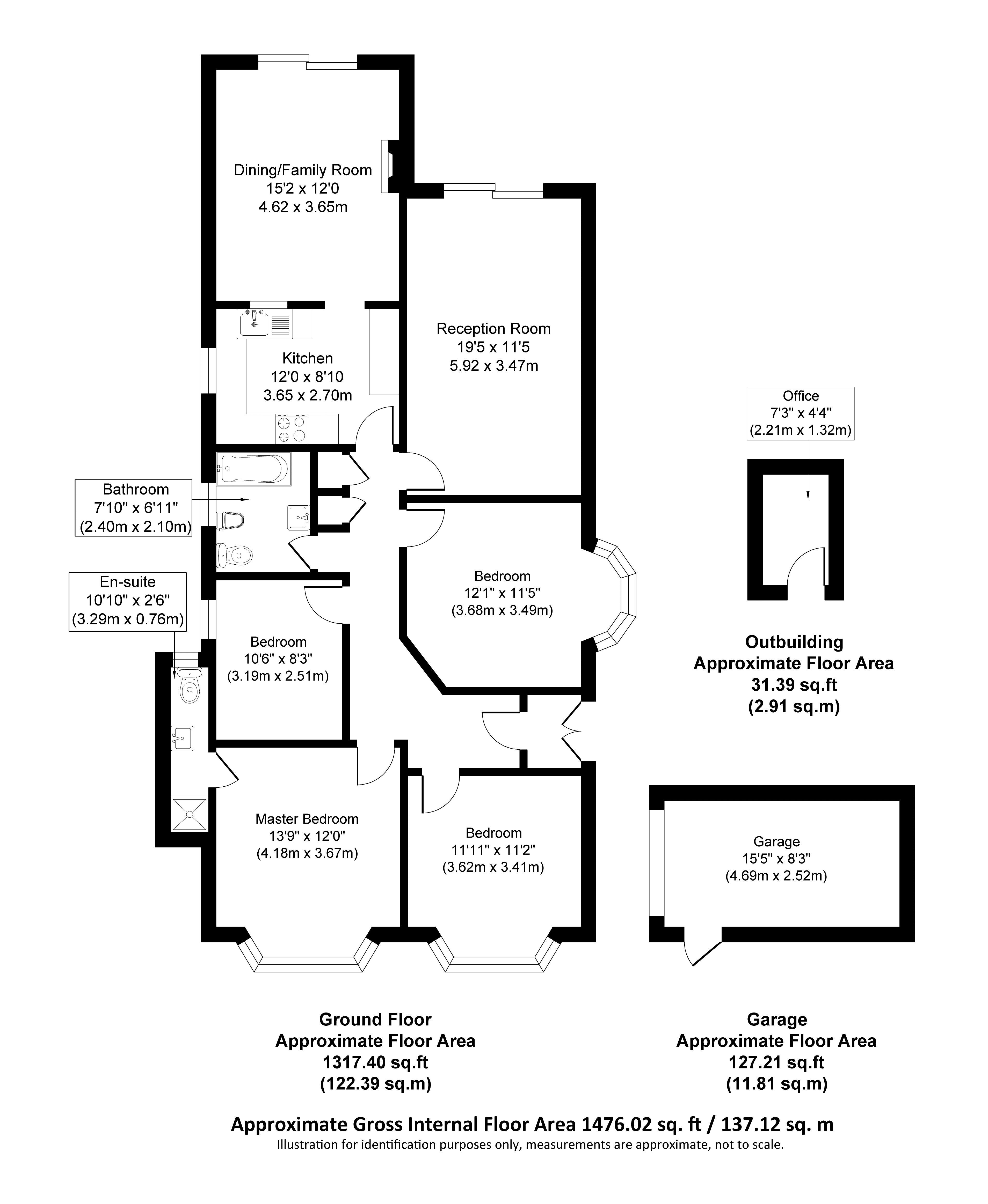 Poynings Avenue, SouthendOnSea SS2, 4 bedroom detached bungalow for