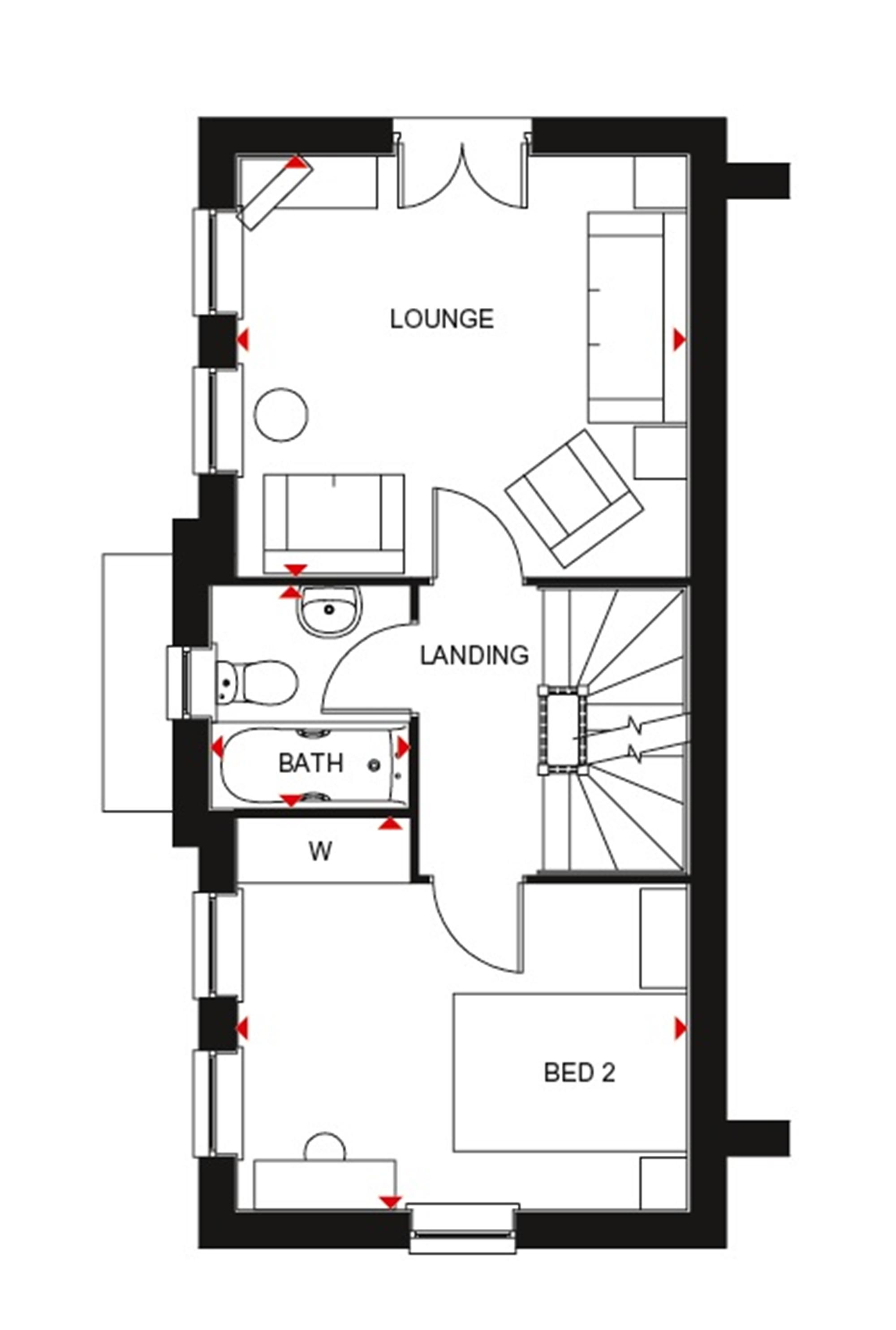 Barratt Homes Faringdon Floor Plan