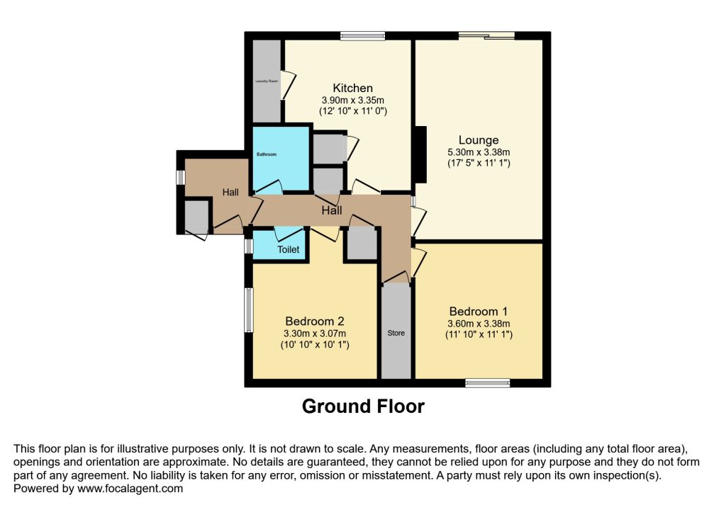 119, Lane Green Road, Wolverhampton floorplan