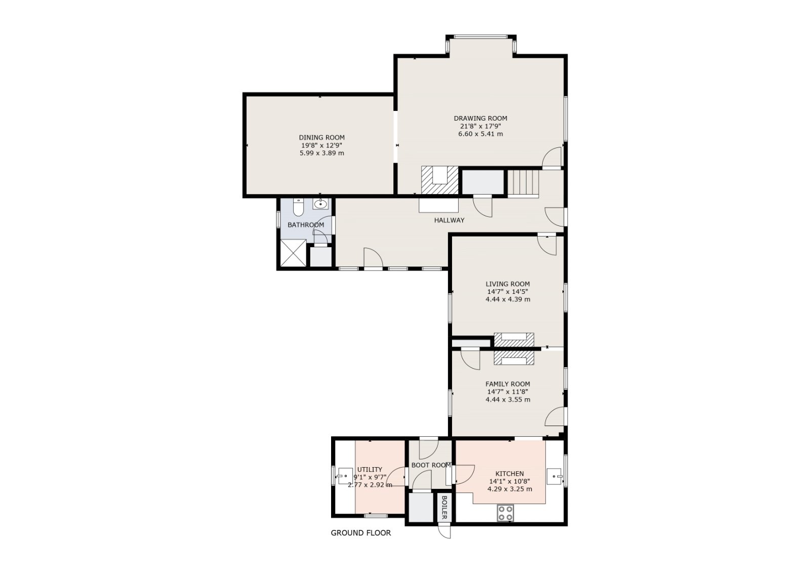 Little Barn,, Park Road, Dunmow floorplan