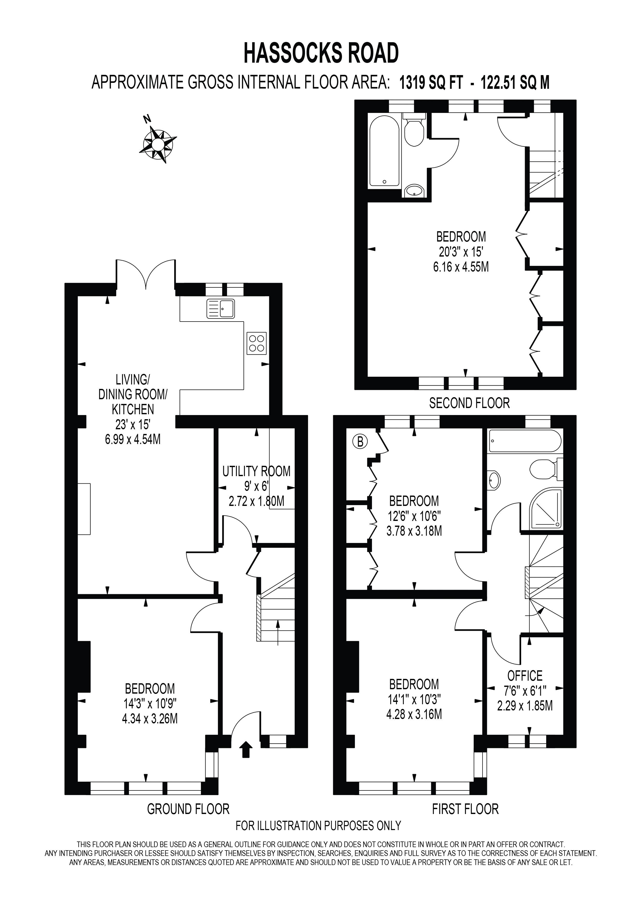 Hassocks Road, London SW16, 4 bedroom terraced house for sale