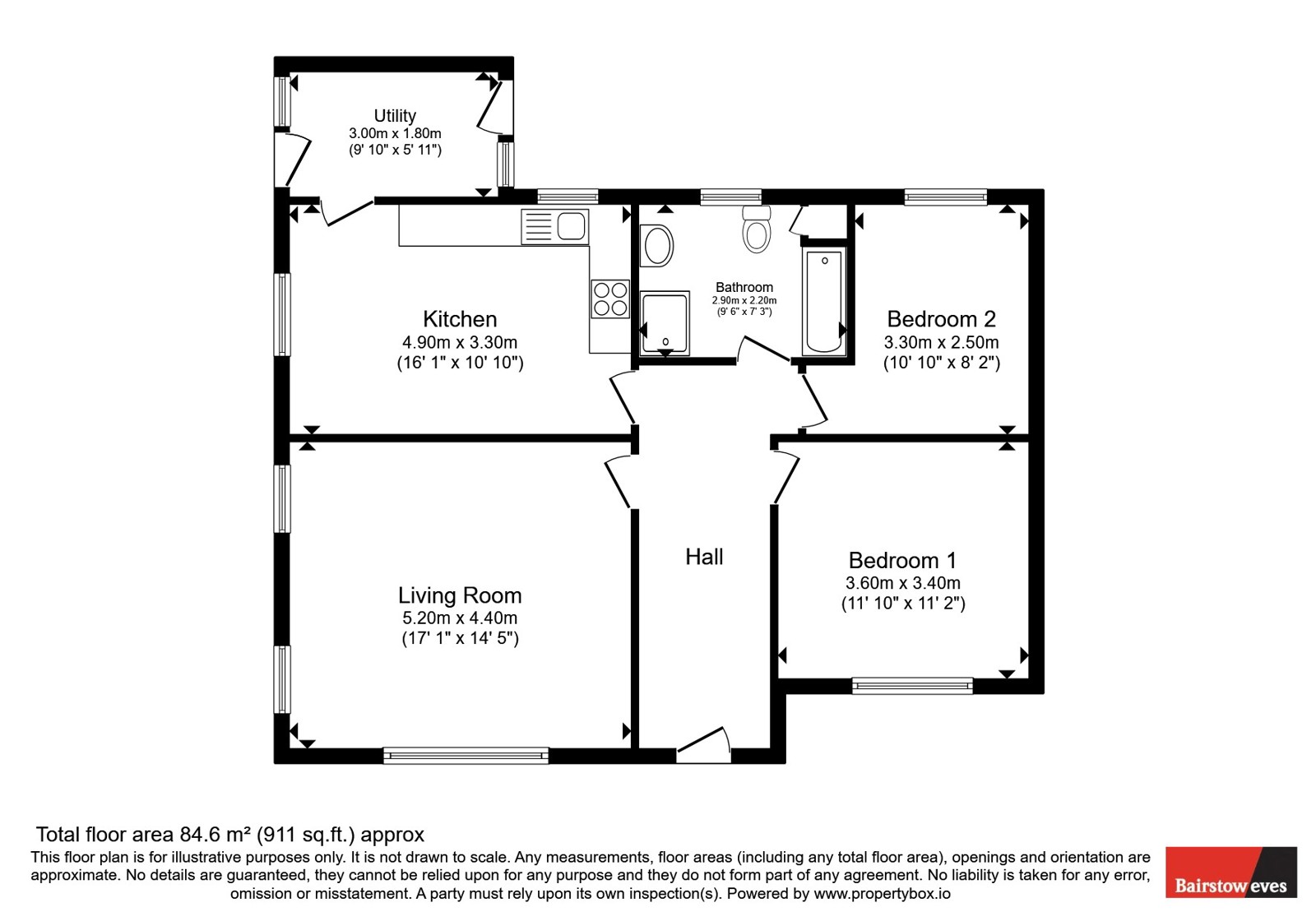 34, Oakfield Road, Nottingham floorplan
