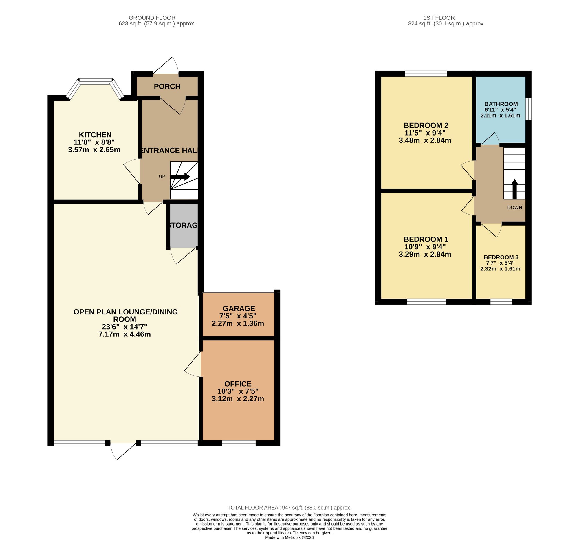 28 Hopefold Drive, Manchester floorplan