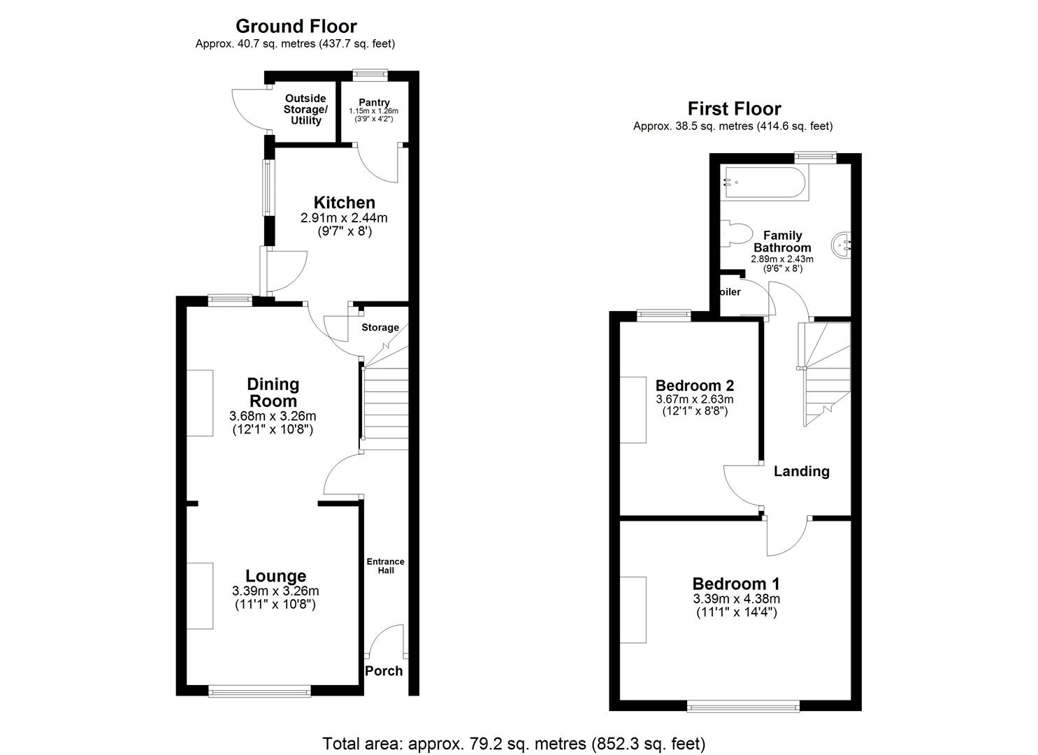 18, Londesborough Street, Selby floorplan