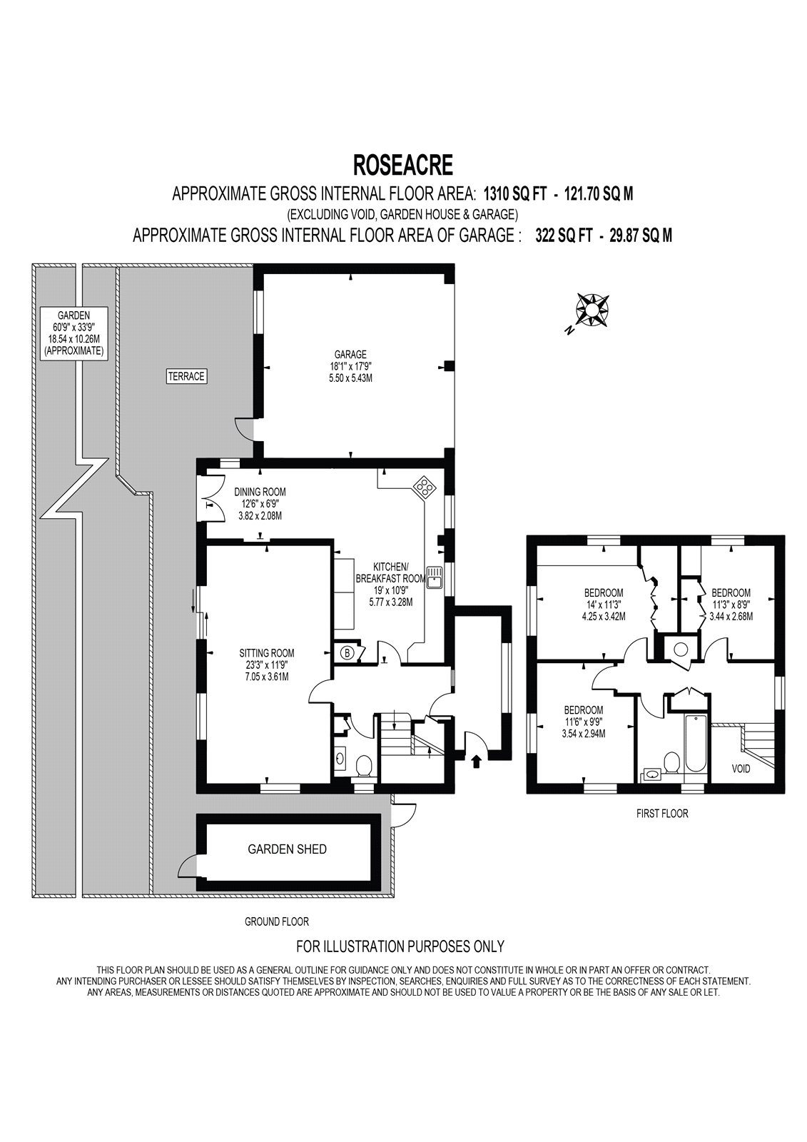 3 Bedrooms Link-detached house for sale in Roseacre, Hurst Green, Surrey RH8