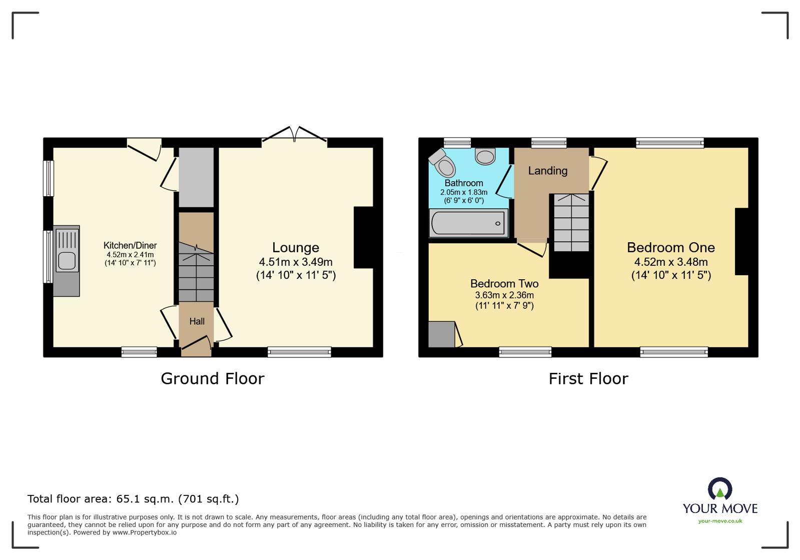 32, Maricourt Avenue, Lancashire floorplan