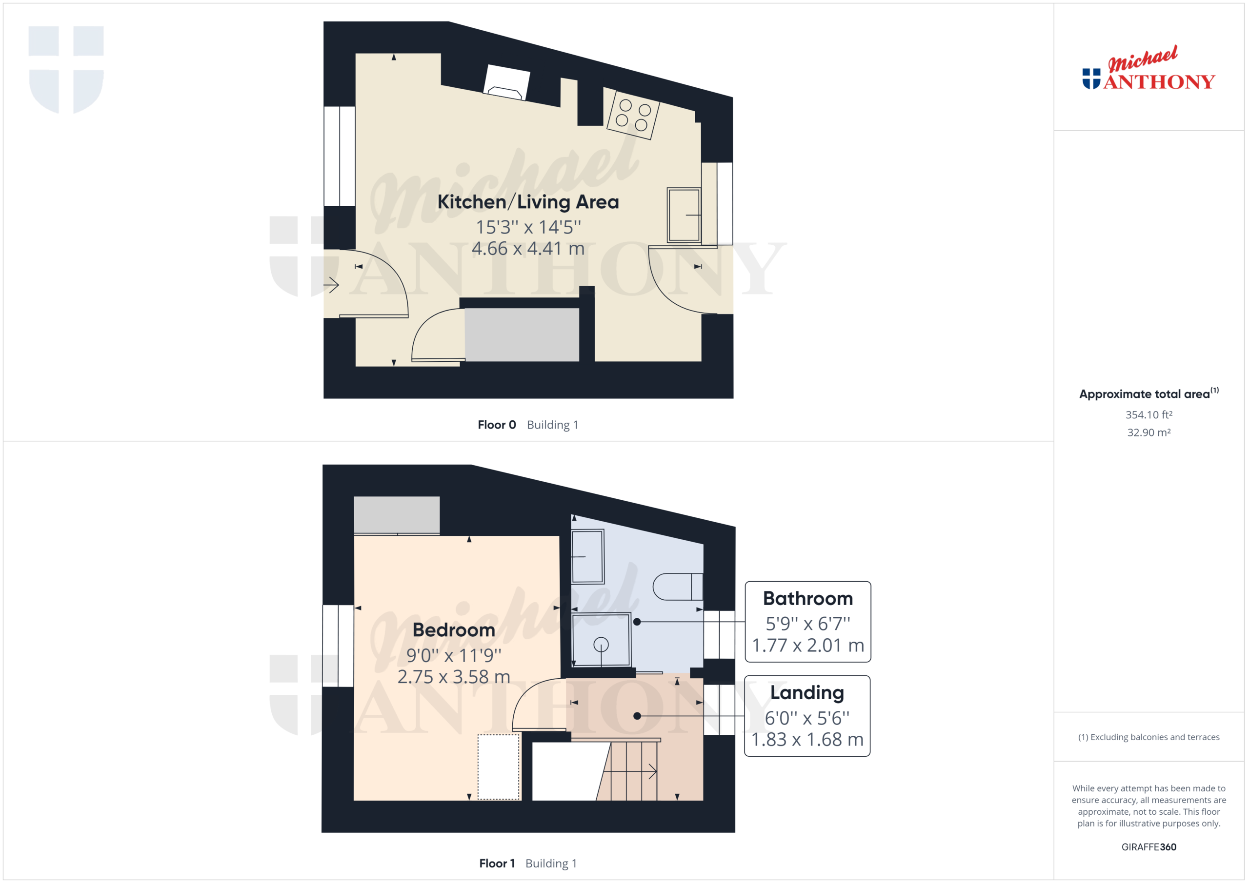 1 Baileys Court, Aylesbury floorplan