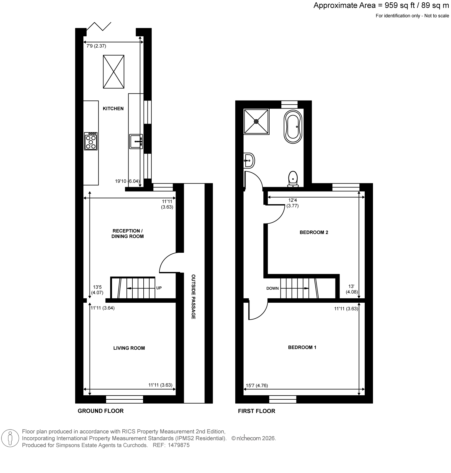 8, Mayo Road, Walton-On-Thames floorplan