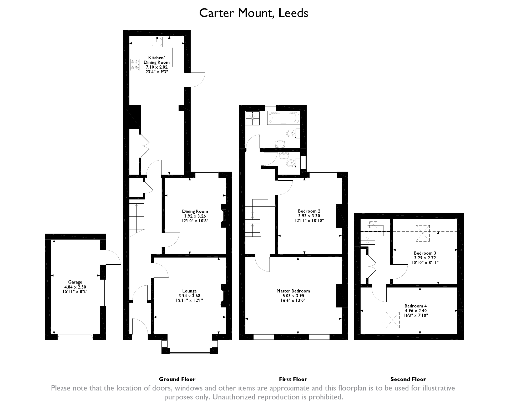 4 Bedrooms Terraced house for sale in Carter Mount, Leeds LS15