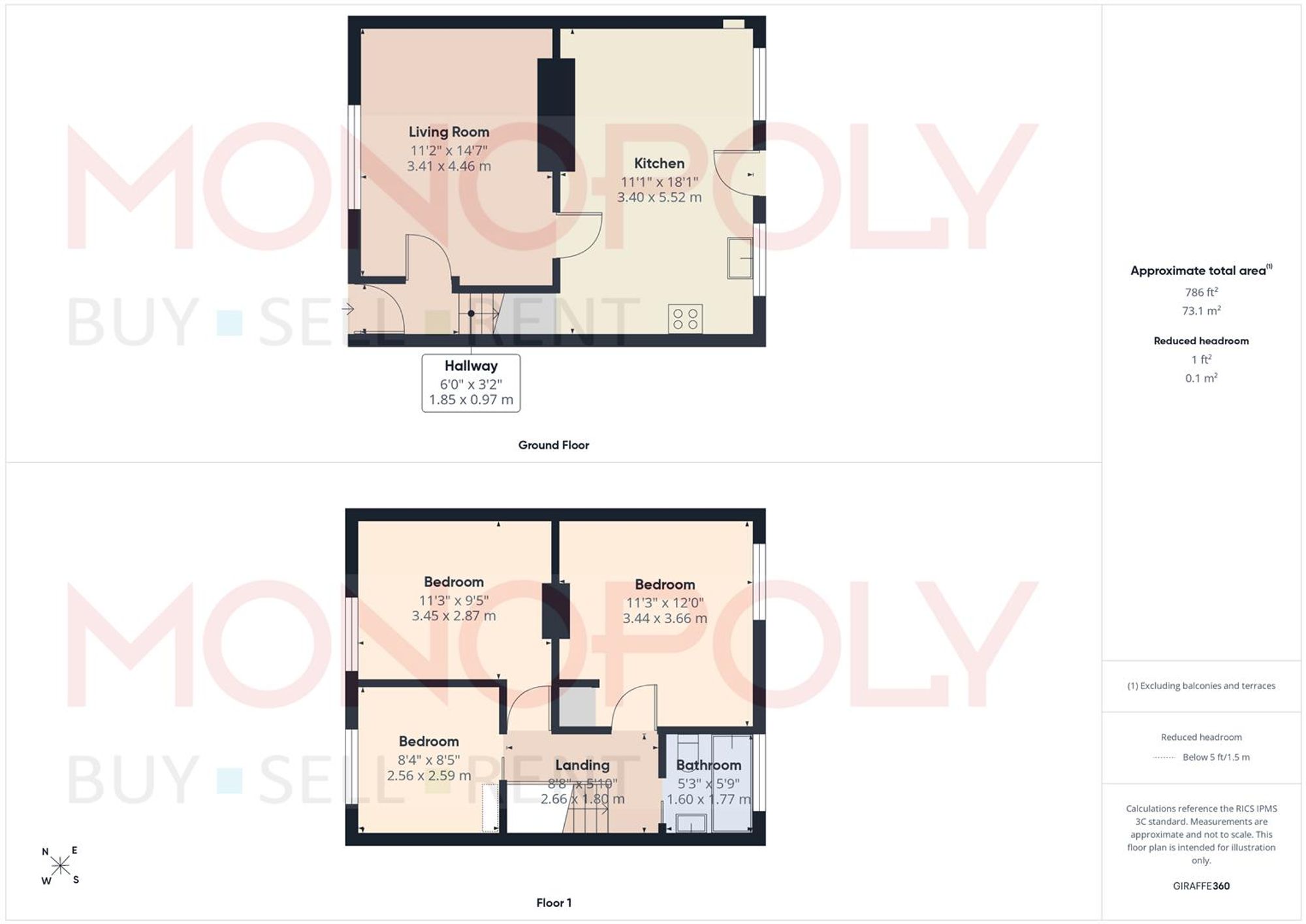 6 Bryn Grove, Wrexham floorplan