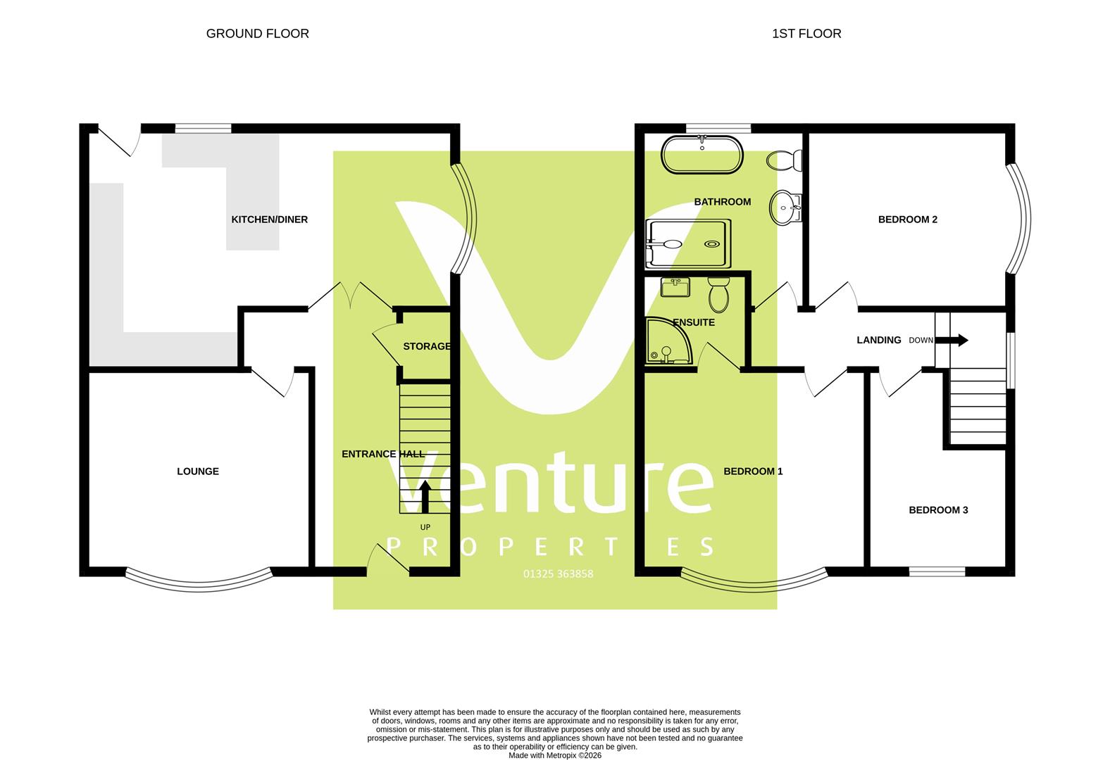 103, Starmer Crescent, Darlington floorplan
