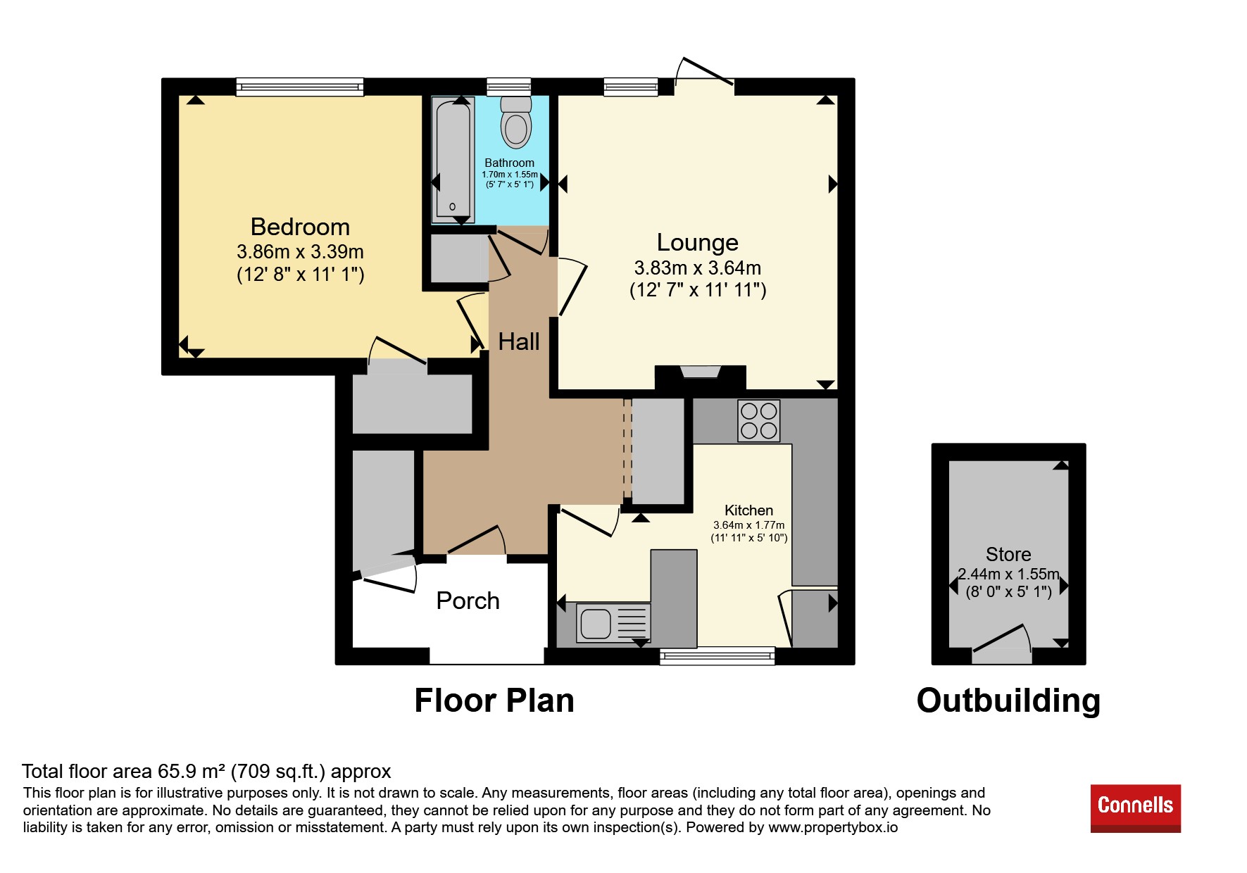 9, Hawbush Close, Welwyn floorplan
