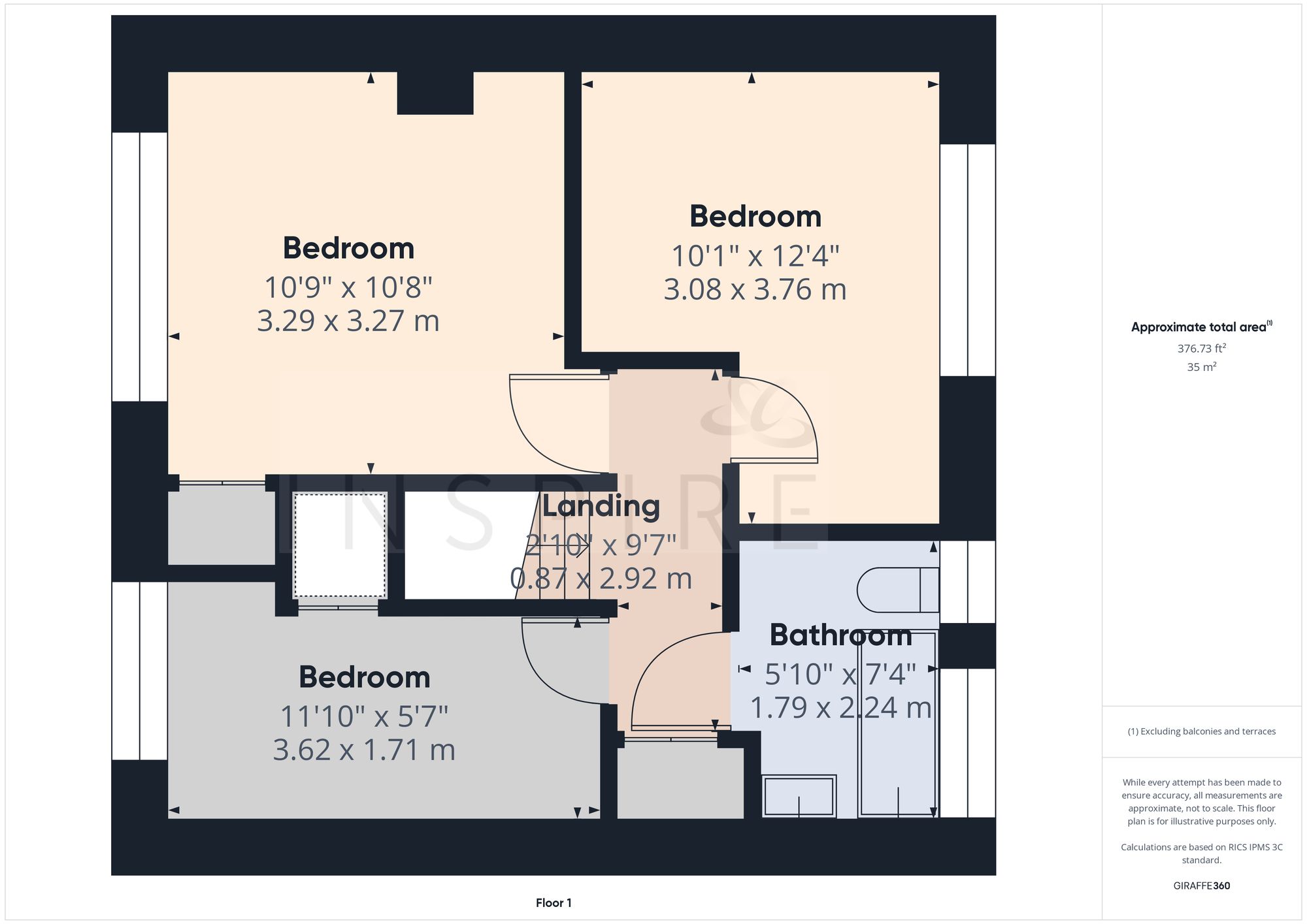 24 Whittington Road, Crawley floorplan