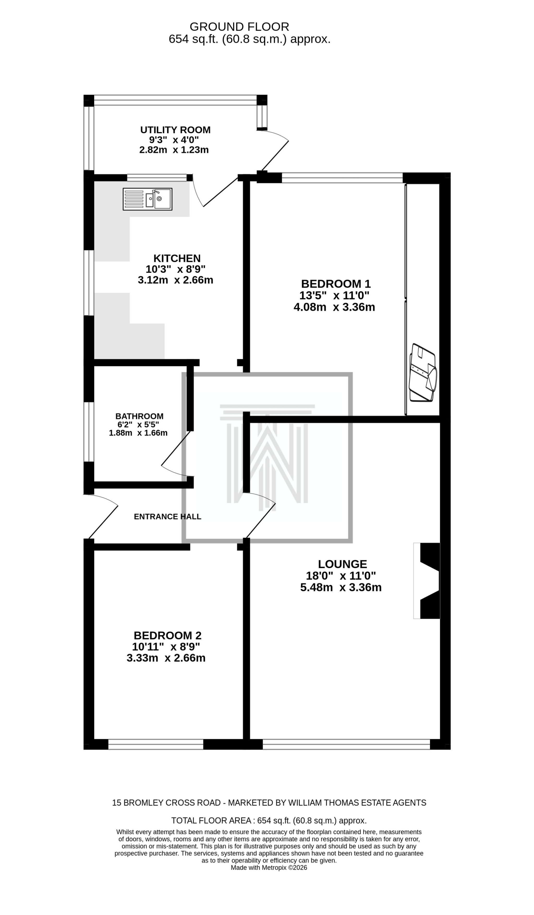 15 Bromley Cross Road, Bolton floorplan