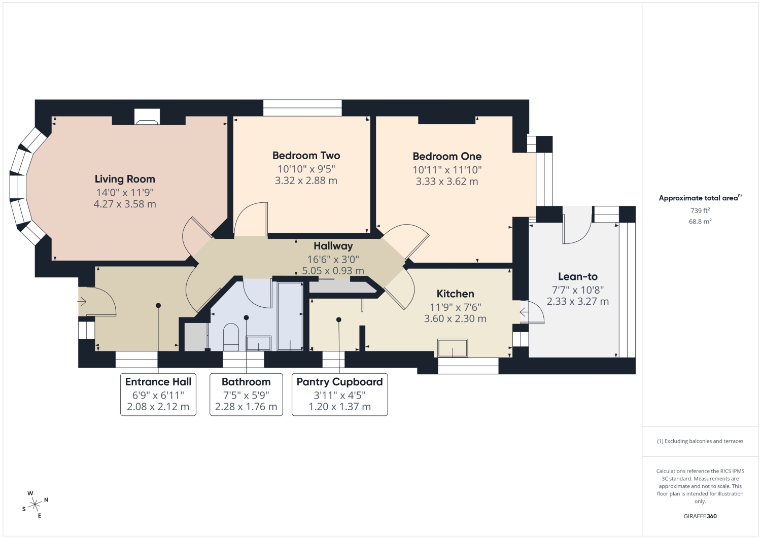 166, Newark Avenue, Peterborough floorplan