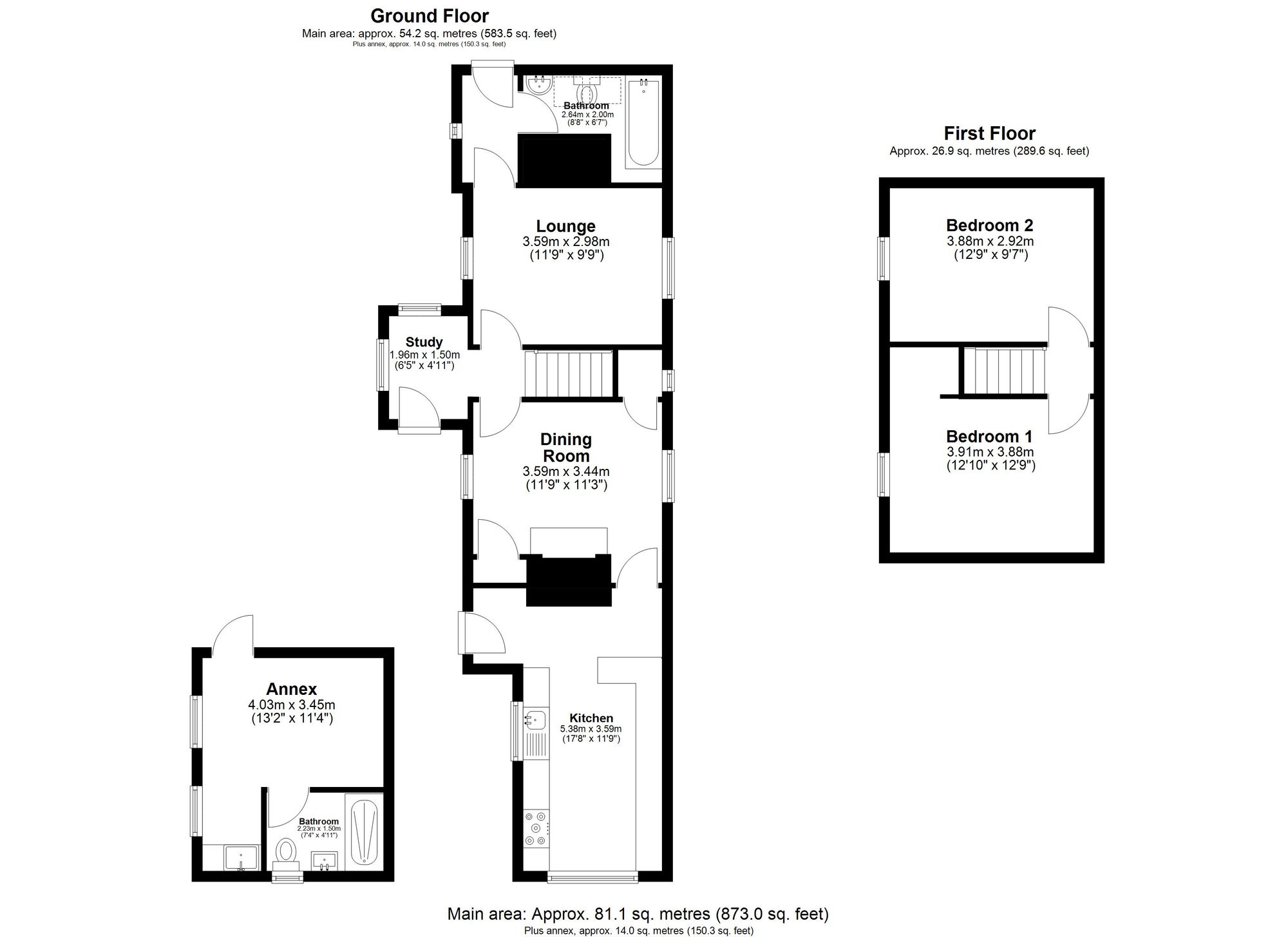 76 High Street, Cambridge floorplan