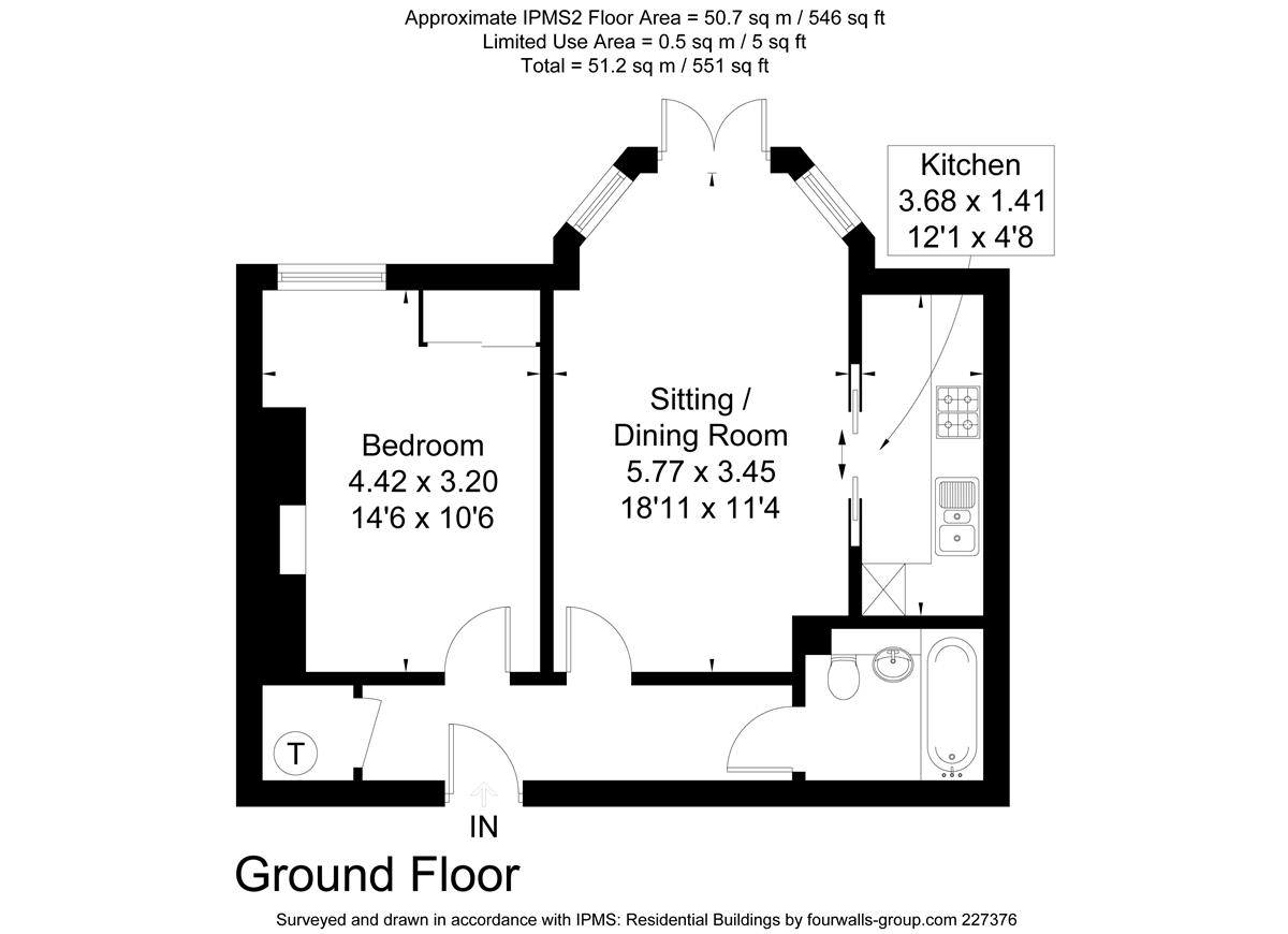 1 Bedrooms Flat to rent in Brook Avenue, Ascot SL5