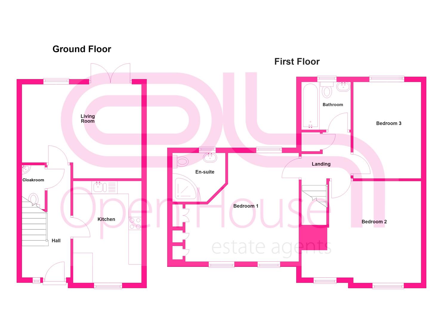 107, Glendale, Telford floorplan