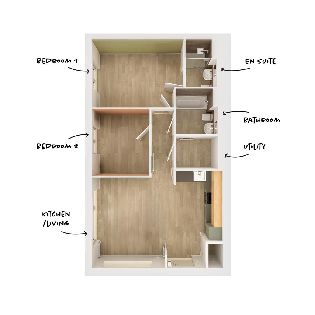 Plot 29, Seven00, Blackburn Road, Edenfield floorplan