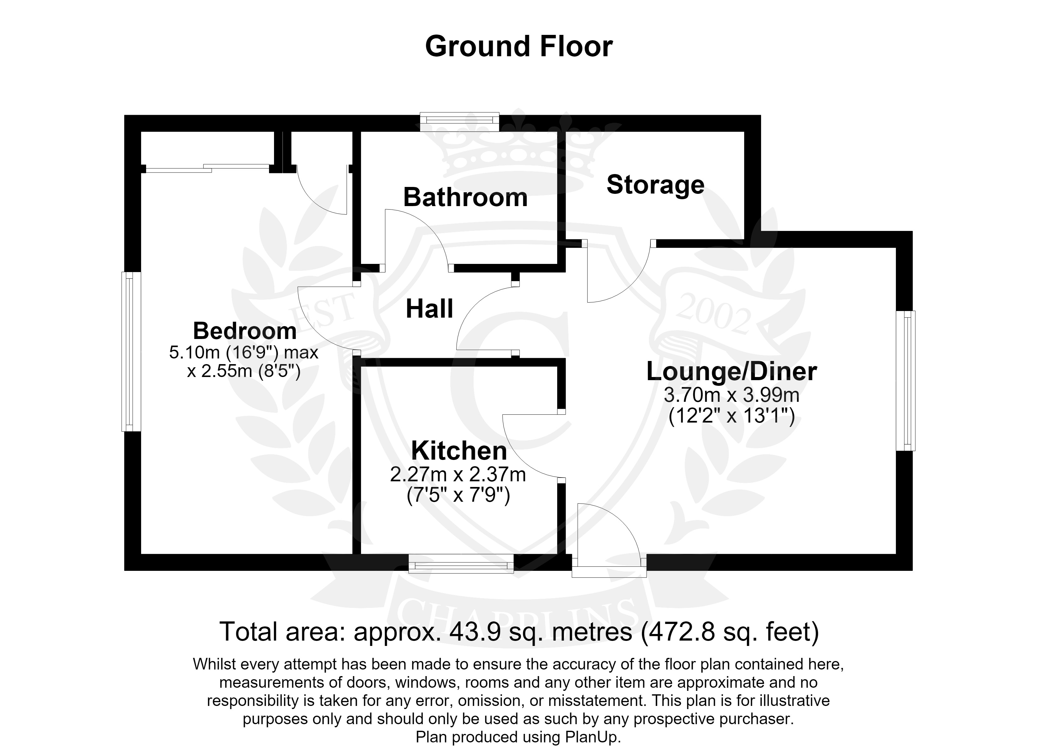 7, Seabird Way, Hampshire floorplan