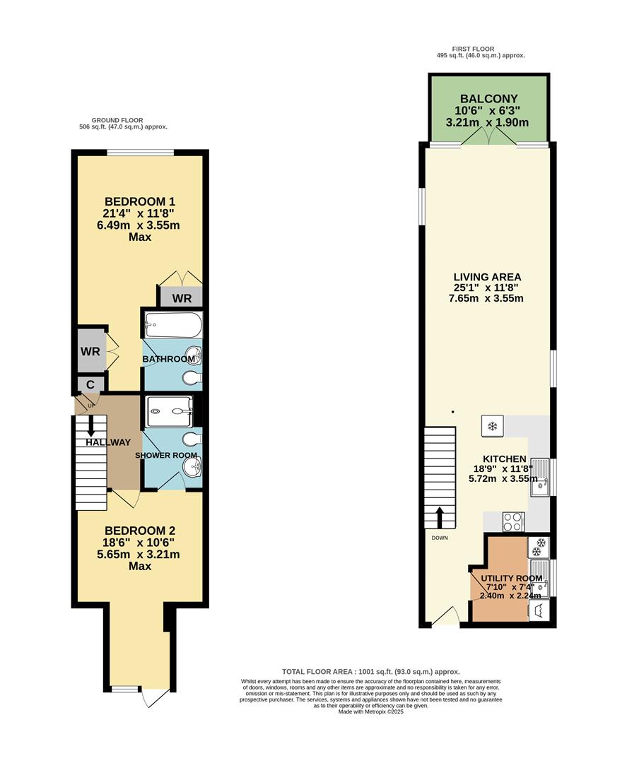 The Old Workshop,, Refuge Court, Fowey floorplan
