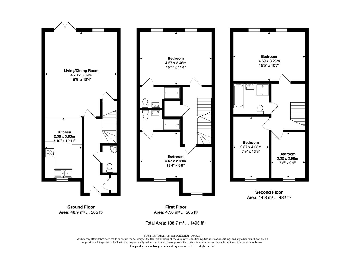 22, Florence Court, Hertford floorplan