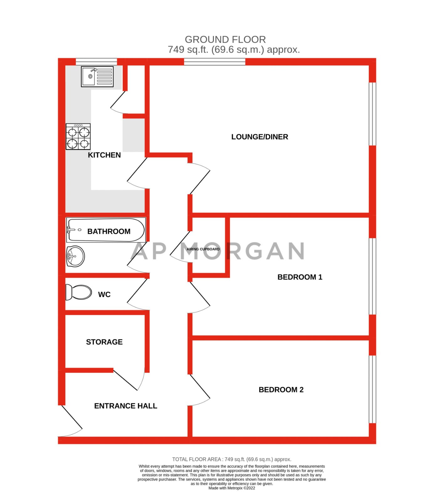 59G Trinal Court,, Stourbridge Road, West Midlands floorplan