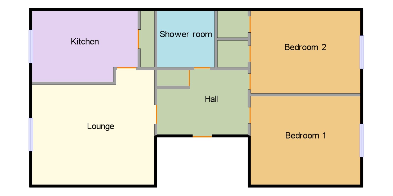 2 Bedrooms Flat for sale in Braehead Road, Kildrum, Cumbernauld, North Lanarkshire G67