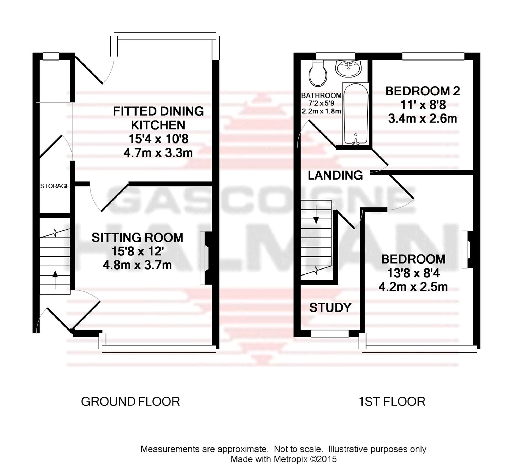 11 Wharf Road, High Peak floorplan