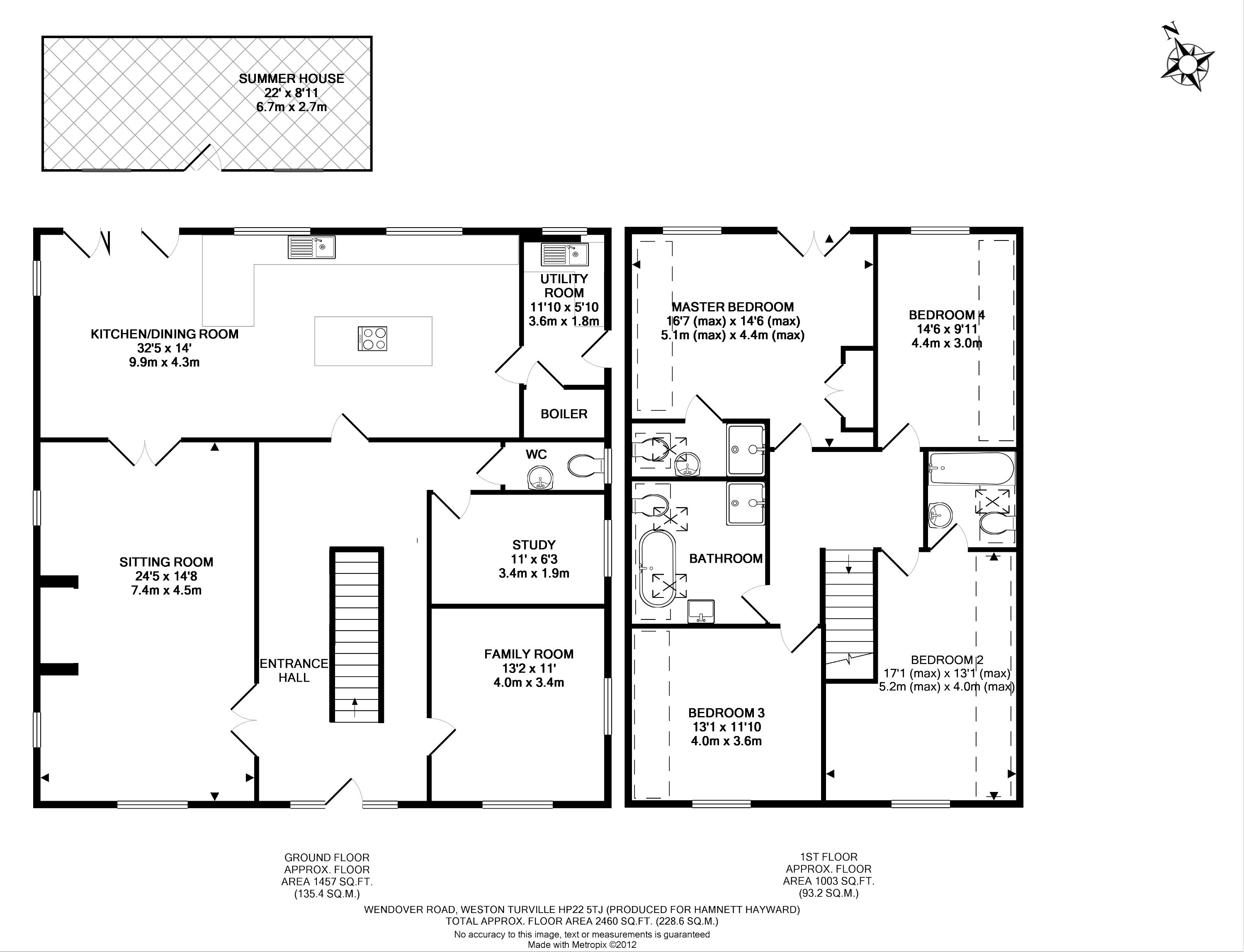 4 Bedrooms Detached house for sale in Wendover Road, Weston Turville, Aylesbury HP22