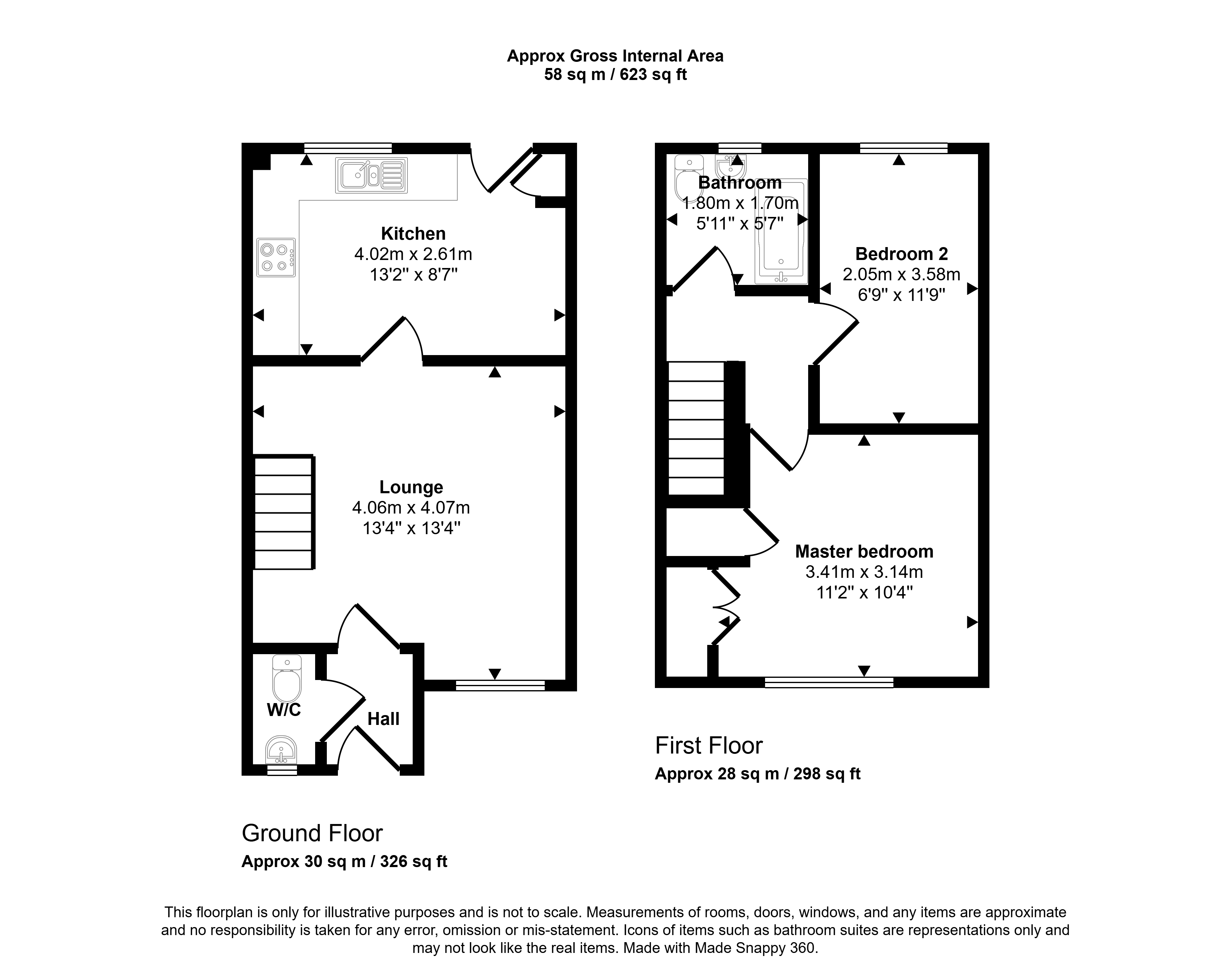 20, The Covers, Newcastle upon Tyne floorplan