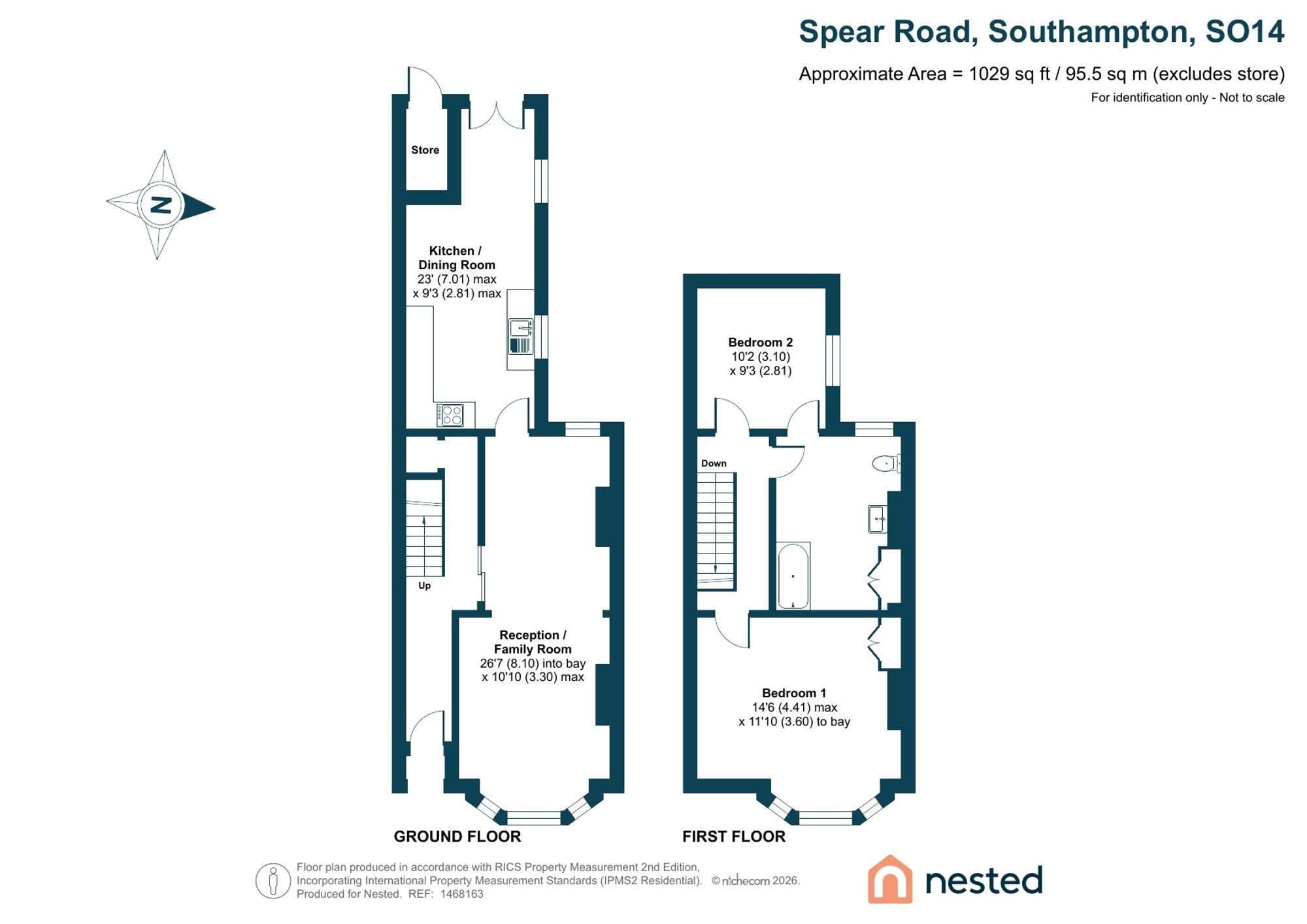 29 Spear Road, Southampton floorplan