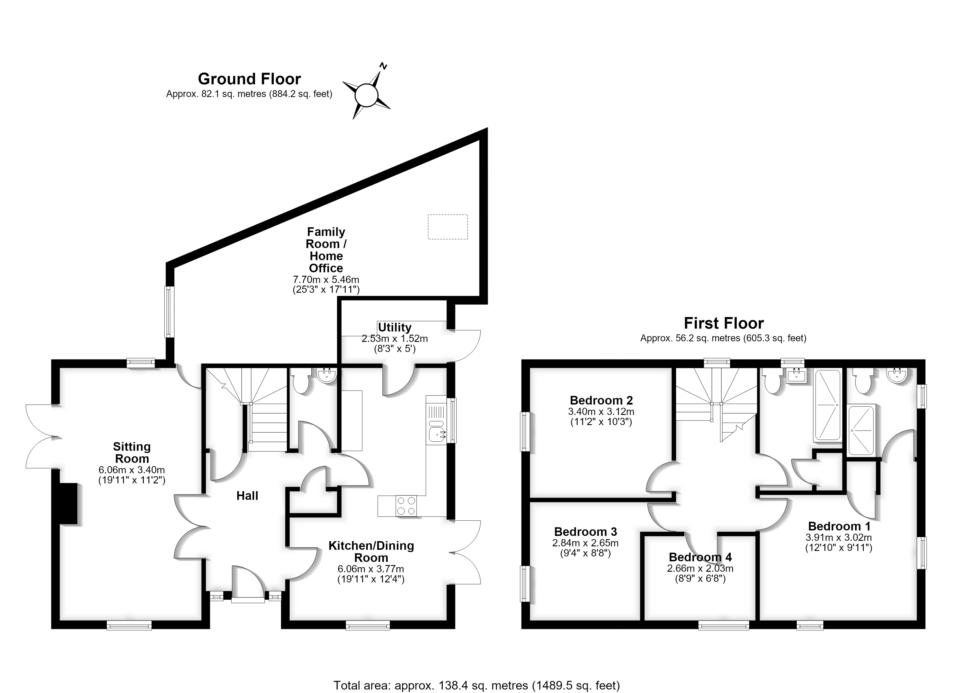 4, Pages Close, Hertfordshire floorplan