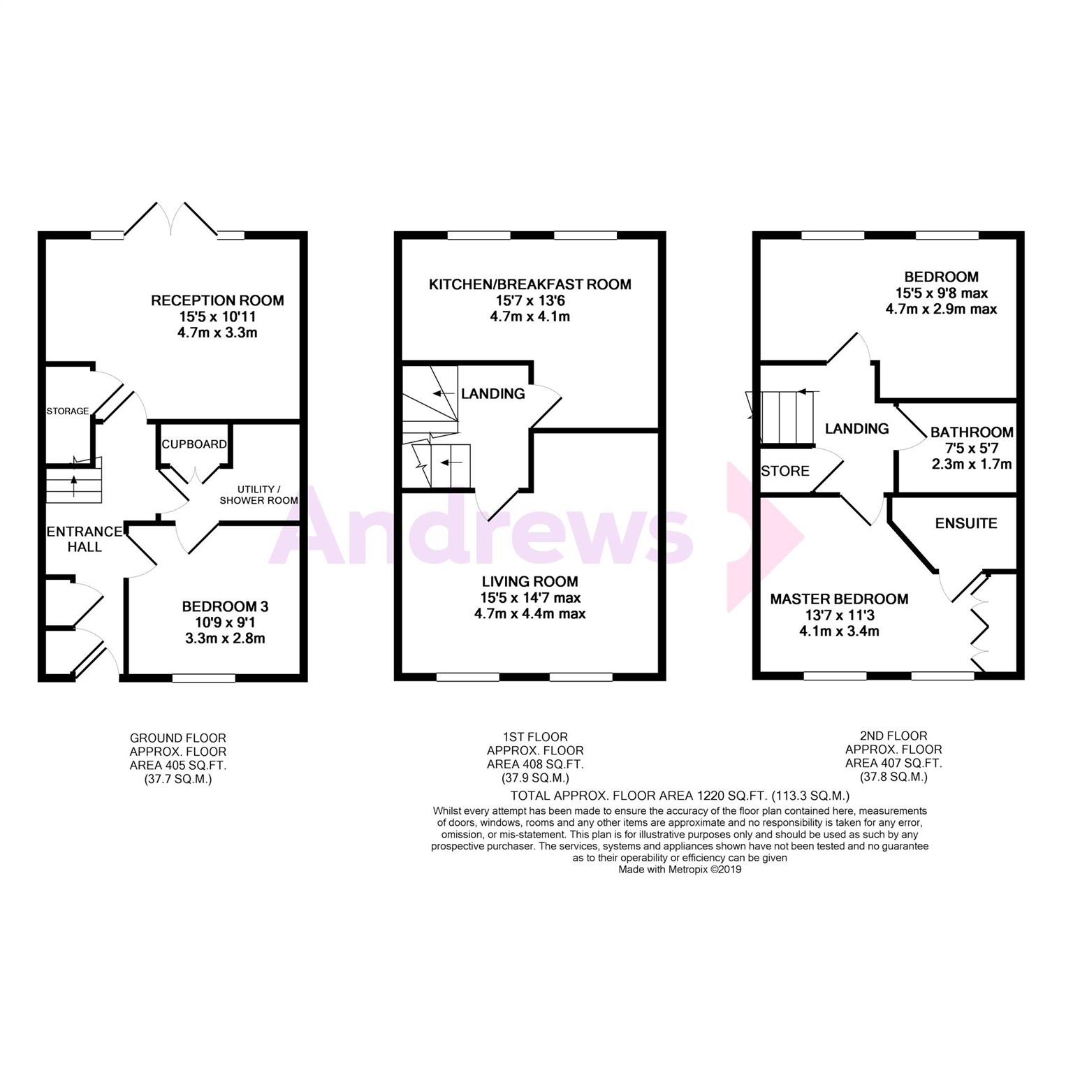 3 Bedrooms Terraced house for sale in 68 Hazel Way, Lobleys Drive, Brockworth, Gloucester GL3