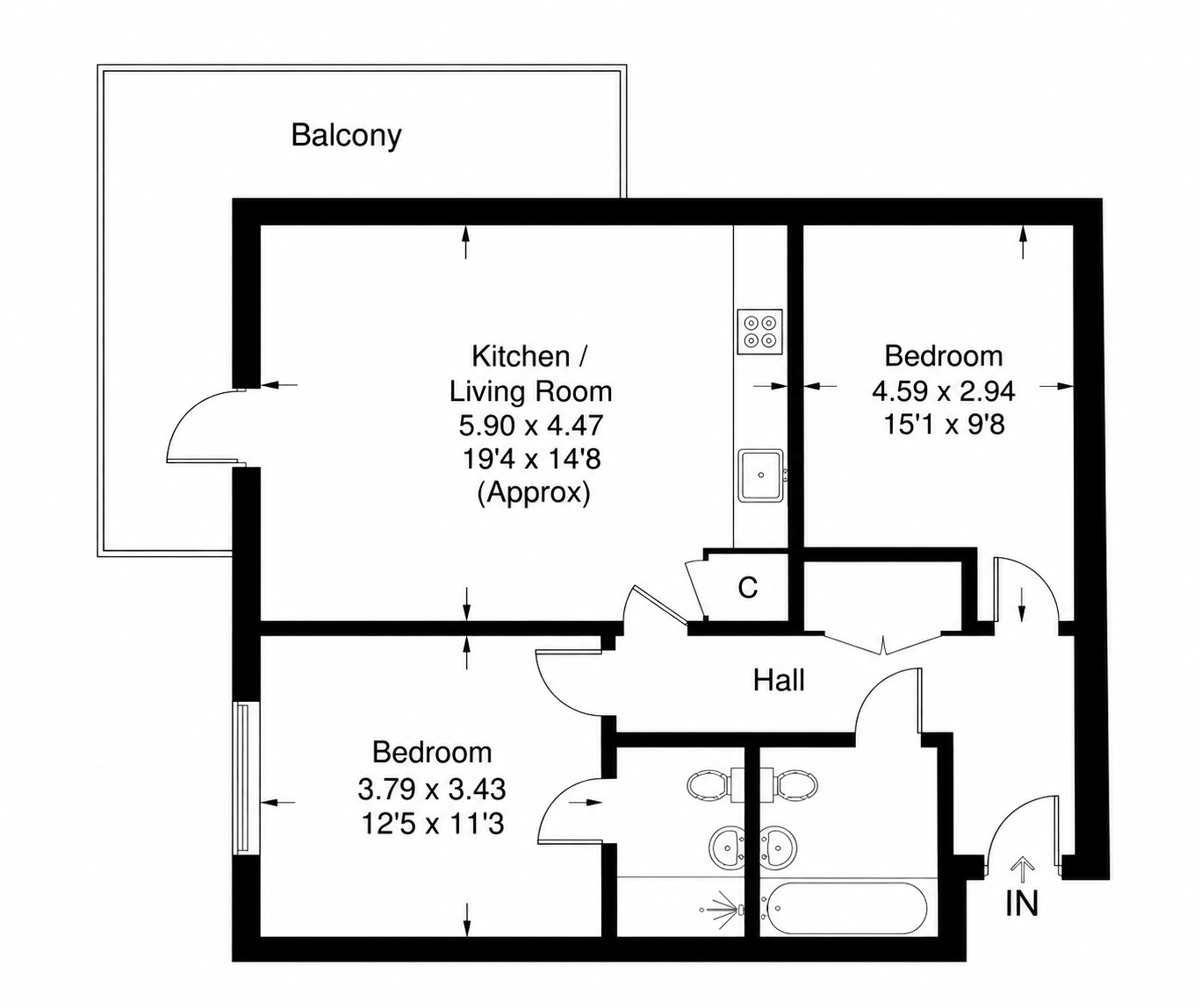 Hillier Crescent, Gravesend floorplan