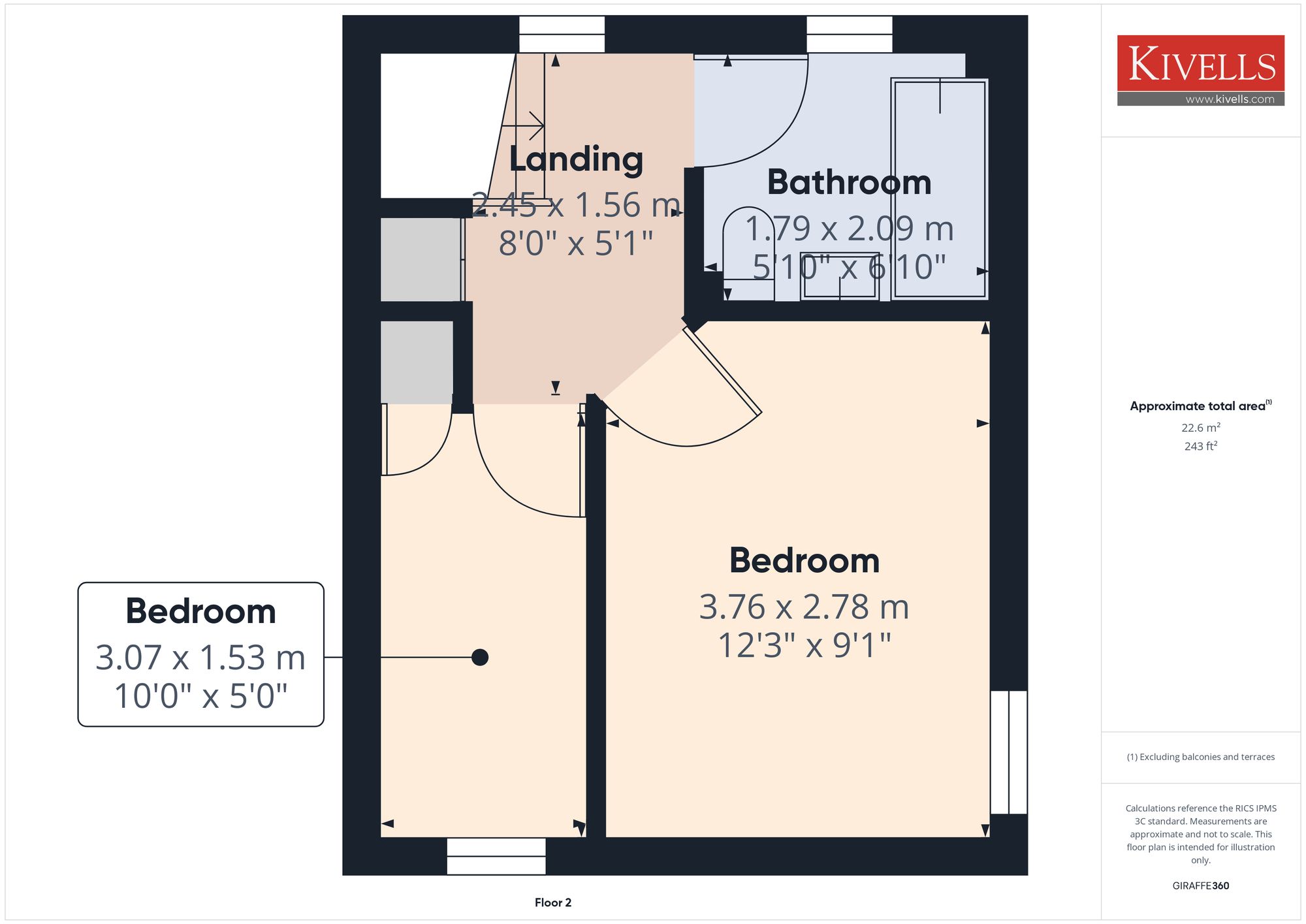 4 Angel Hill, Launceston floorplan