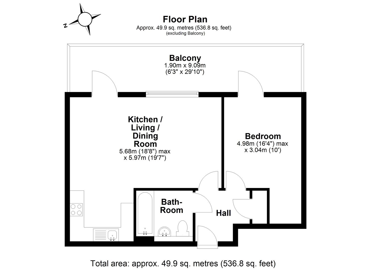 27 Emmanuel House, Lilywhite Drive, Cambridge floorplan