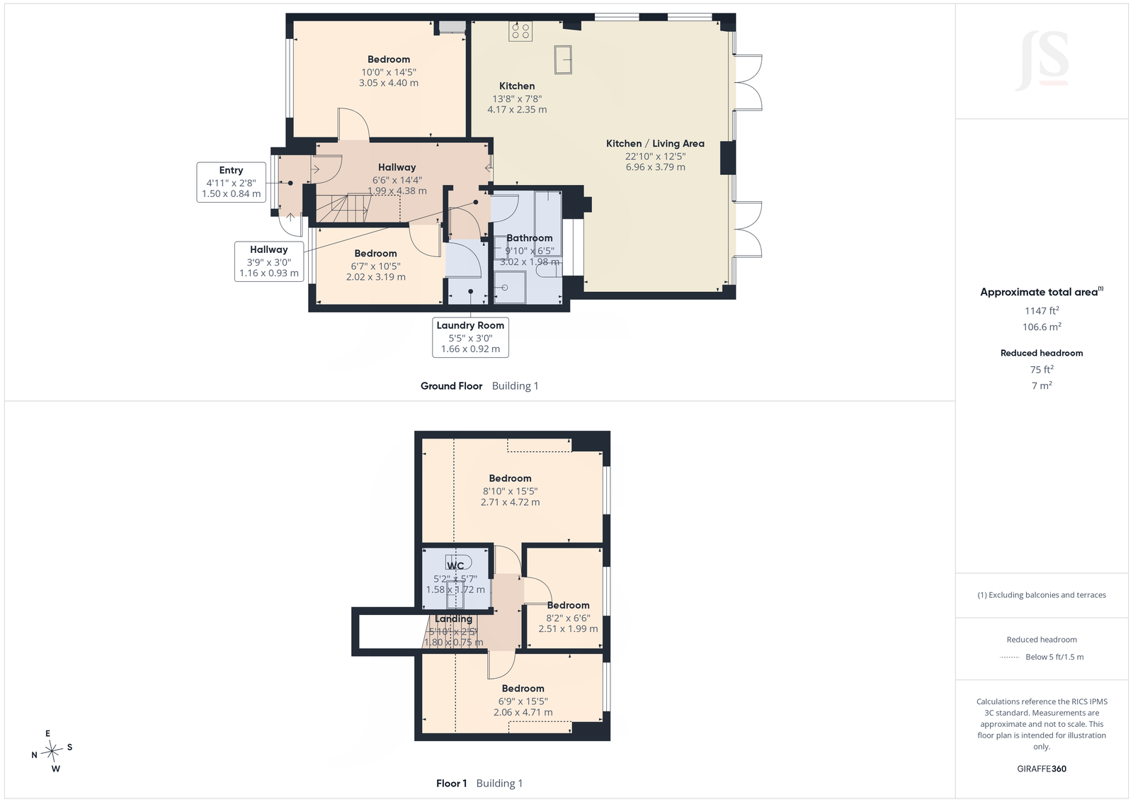 55, Valley Road, Lancing floorplan